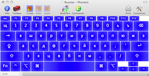 Russian Phonetic Layout Ukelete